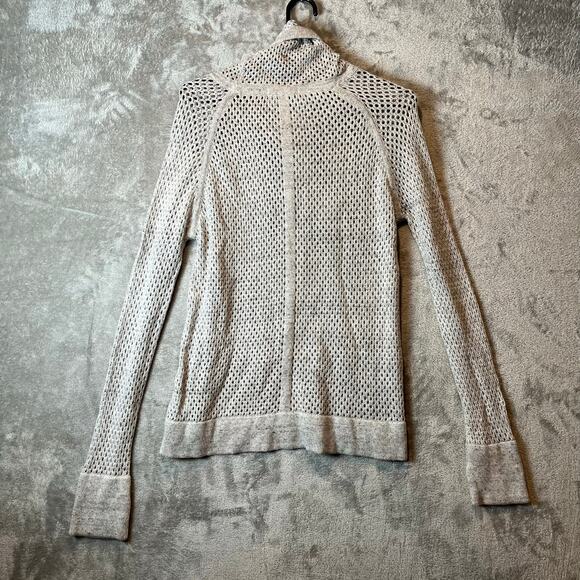 Prana Translucent Sweater Heather Gray Women’s Size Small‎ Organic Cotton New - Picture 5 of 8